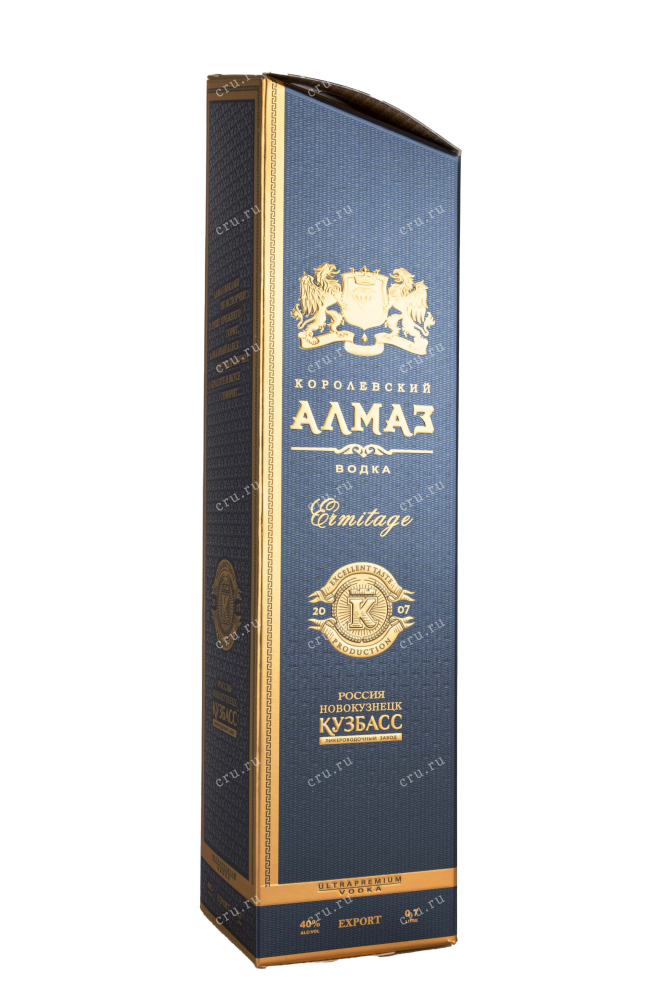 Подарочная коробка King Almaz Ermitage in gift box 0.7 л