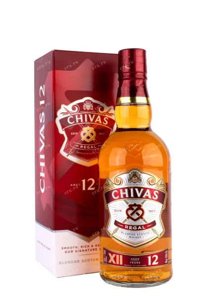 Виски Chivas Regal 12 years  0.75 л