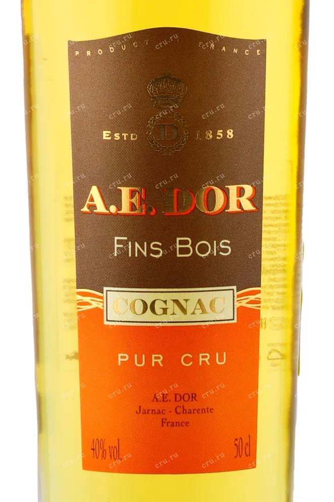 Коньяк A.E. Dor Pur Cru  Fins Bois 0.5 л