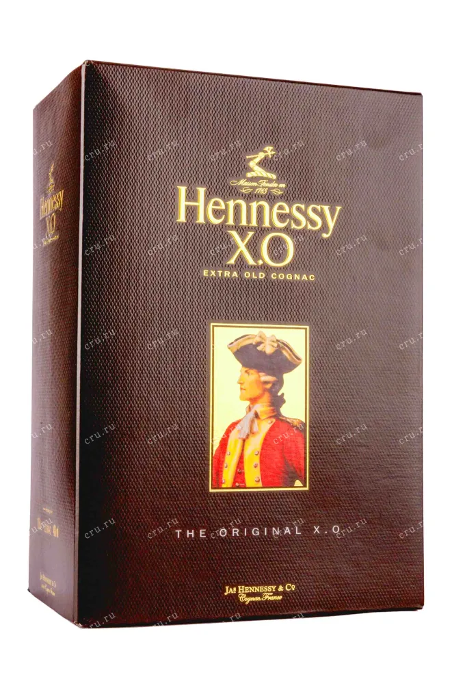 Подарочная коробка Hennessy XO in gift box 1 л