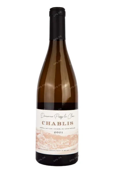 Вино Domaine Passy le Clou Chablis 2021 0.75 л