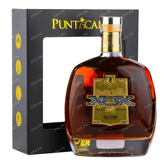 Ром Oliver Puntacana Club XOX gift box  0.7 л