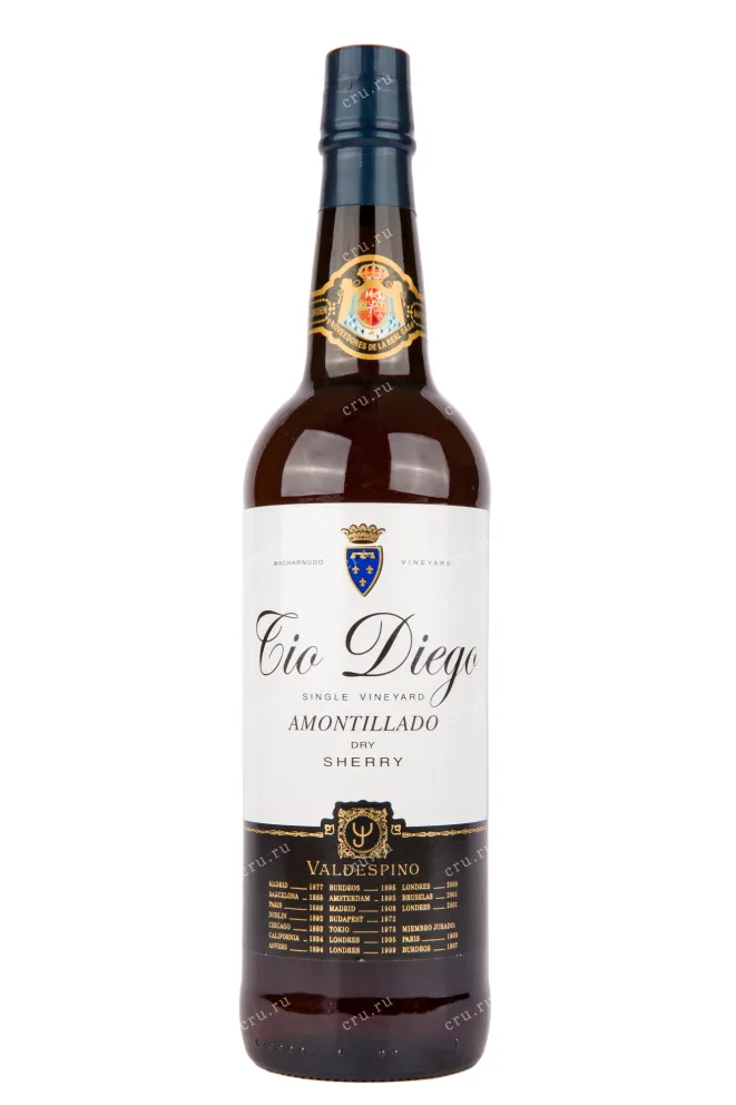 Херес Valdespino Amontillado Tio Diego 2019 0.75 л