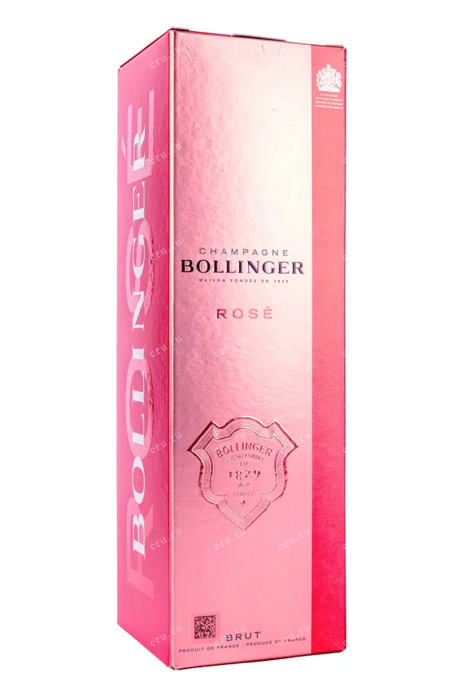 Подарочная коробка Bollinger Rose in gift box 2019 0.75 л