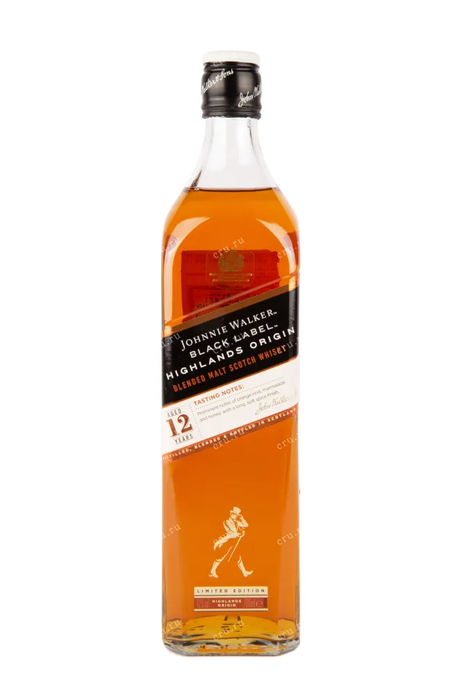 Бутылка виски Johnnie Walker Black Label Islay Origin 0.7