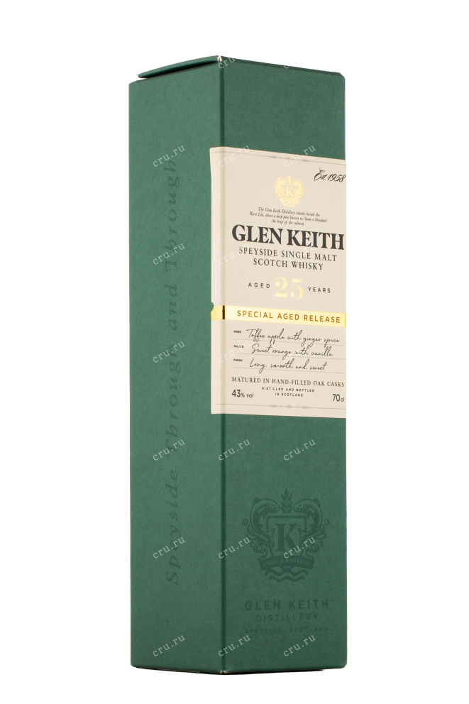 Виски Glen Keith 25 years  0.7 л