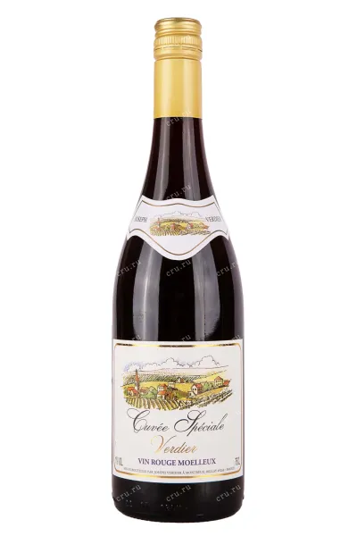 Вино Cuvee Speciale Verdier Rouge Moelleux 2021 0.75 л