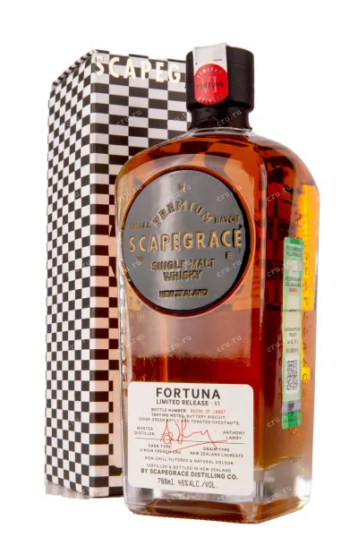 Виски Scapegrace Fortuna in gift box  0.7 л