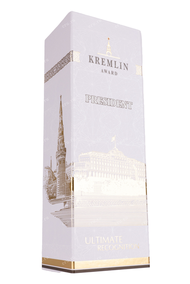 Подарочная коробка Kremlin Award President in gift box 0.7 л