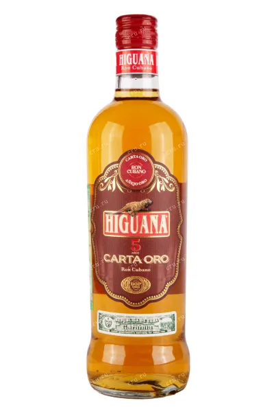 Ром Higuana Carta Oro 5 years  0.7 л