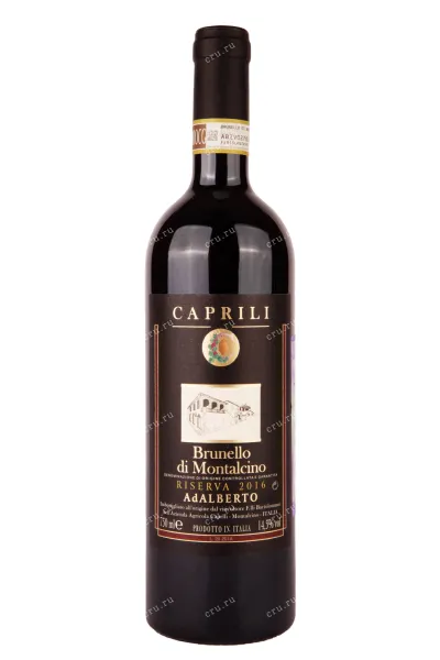 Вино Brunello di Montalcino AdAlberto Riserva Caprili 2016 0.75 л