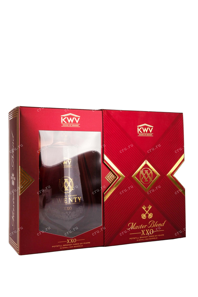 В подарочной коробке KWV 20 years in gift box 0.75 л