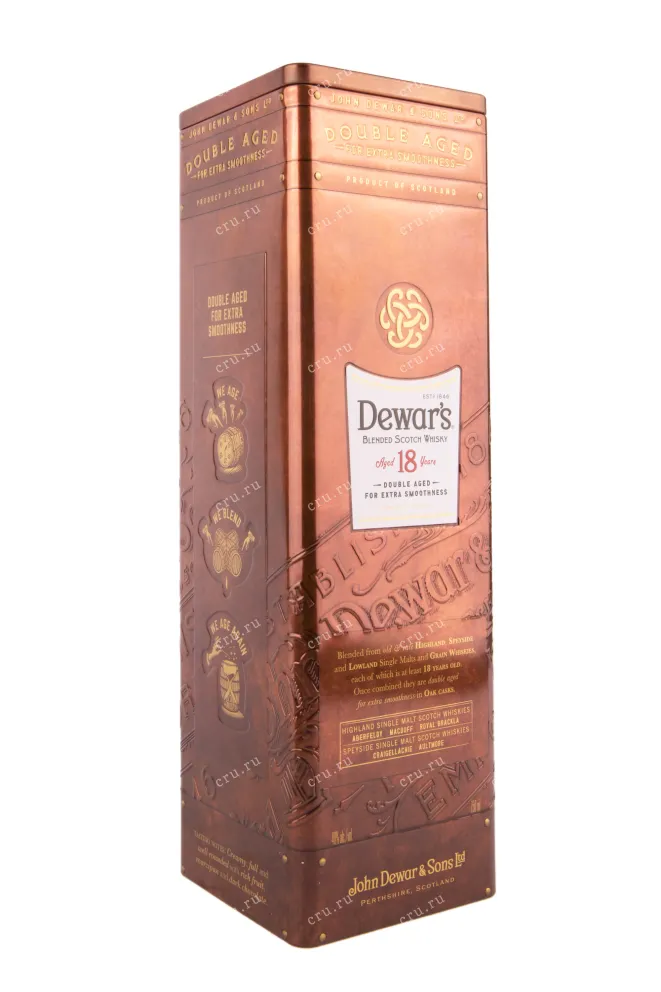 Виски Dewar's Founders Reserve 18 years gift box  0.75 л