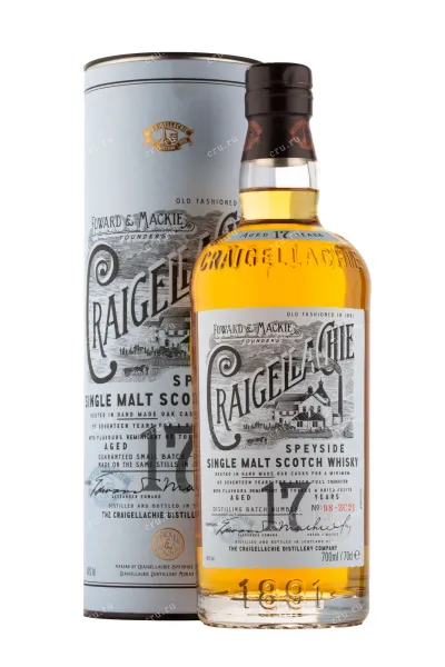 Виски Craigellachie 17 years  0.7 л