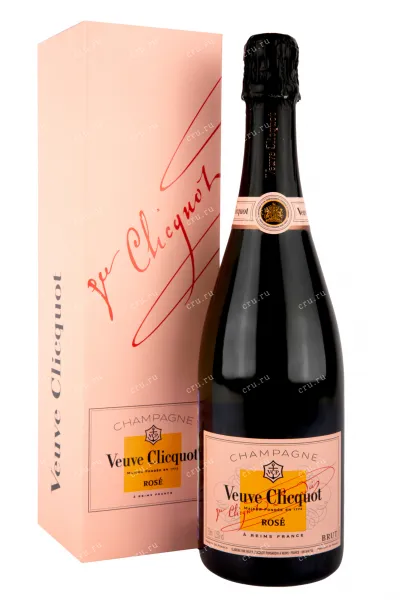 Шампанское Veuve Clicquot Ponsardin Vintage Rose gift box 2018 0.75 л