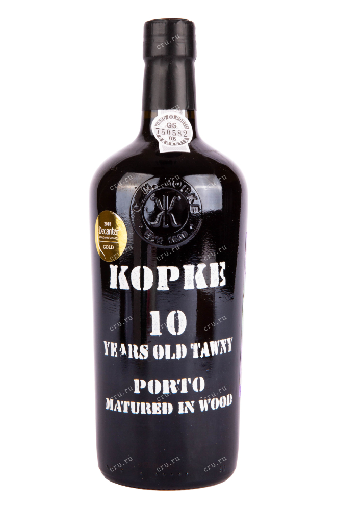 Бутылка портвейна Копке 10 лет в подарочной коробке 0.75 л