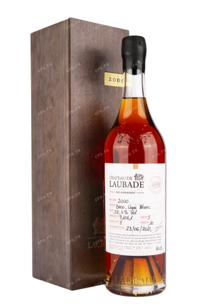 Арманьяк Chateau de Laubade Cask Strength 2000 0.7 л