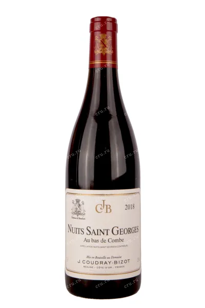 Вино J.Coudray-Bizot Nuits-Saint-Georges Au Bas De Combe 2018 0.75 л