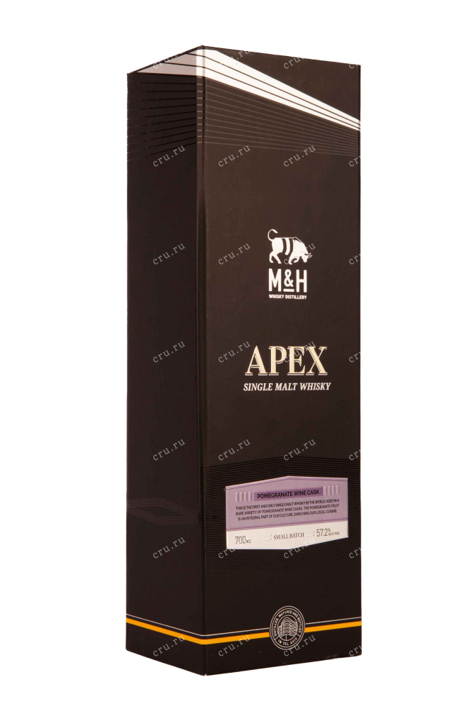 Подарочная коробка M & H Apex Pomegranate Wine Cask gift box 0.7 л