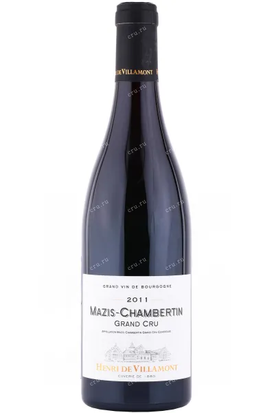 Вино Henri de Villamont Mazis-Chambertin Grand Cru AOC 2008 0.75 л