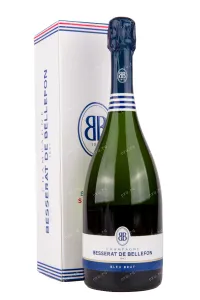 Шампанское Besserat de Bellefon Blue Brut with gift box 2016 0.75 л