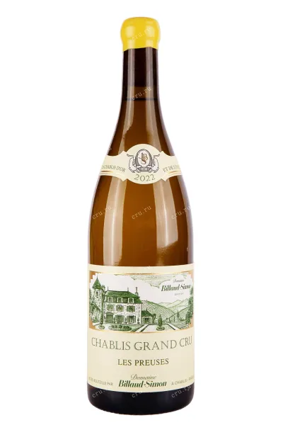 Вино Billaud-Simon Chablis Grand Cru Les Preuses 2022 0.75 л