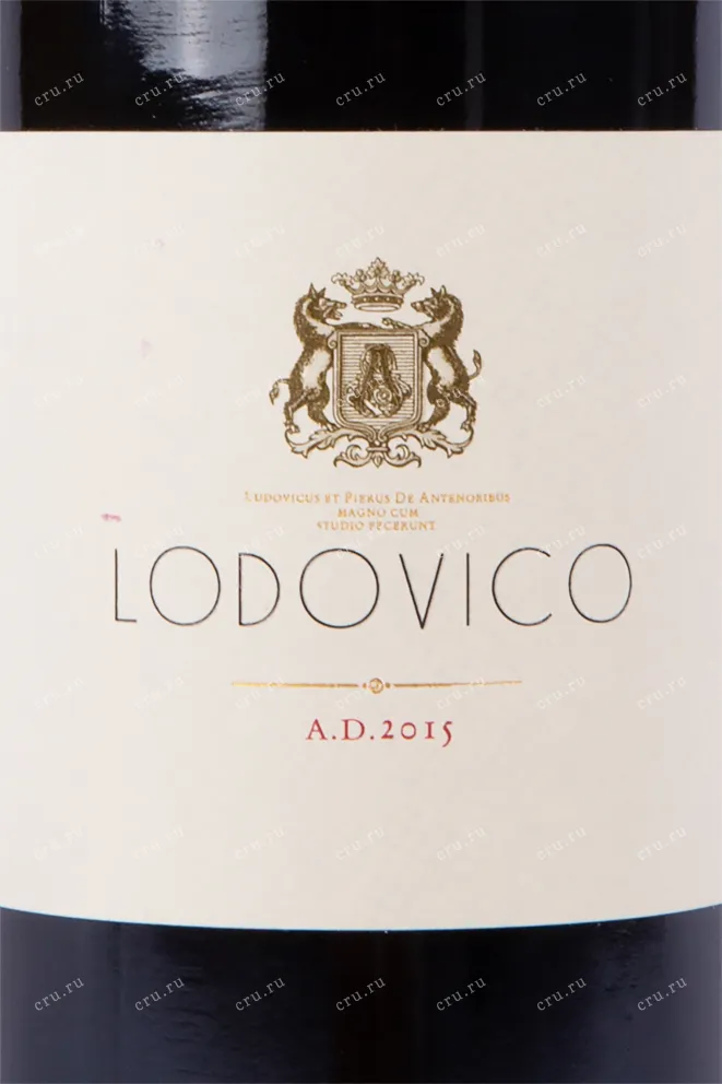 Этикетка Lodovico Toscana IGT 2017 0.75 л