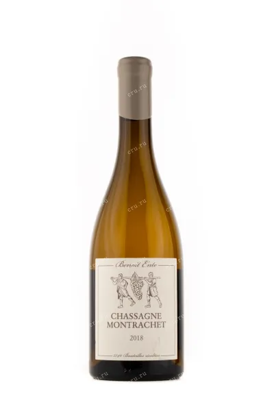 Вино Domaine Benoit Ente Chassagne-Montrachet 2018 0.75 л