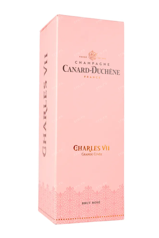 Подарочная коробка Canard-Duchene Charles VII Brut Rose gift box 0.75 л