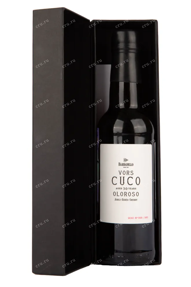 Херес Barbadillo Oloroso Seco 30 Years Old with gift box 1991 0.375 л