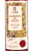 Этикетка Marques de Poley Palo Cortado Toro Albala with gift box 1964 0.75 л