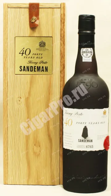 Портвейн Sandeman 40 years  0.75 л