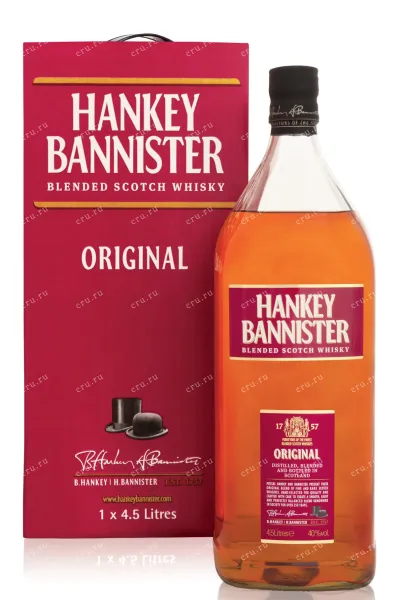 Виски Hankey Bannister 3 years  4.5 л