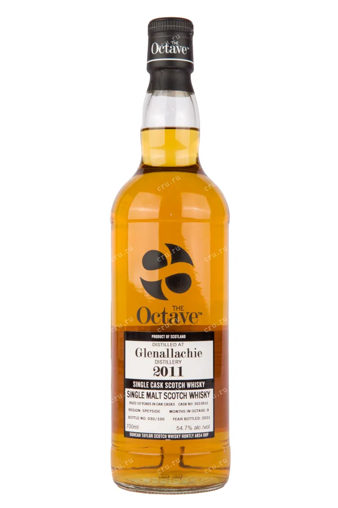 Виски Glenallachie The Octave 10 Years Old 2011 0.35 л