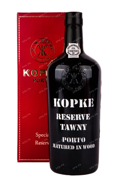 Портвейн Kopke Reserve Tawny with gift box 2017 0.75 л