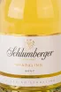 Этикетка Schlumberger Sparkling Brut Klassik + glass 2018 0.75 л