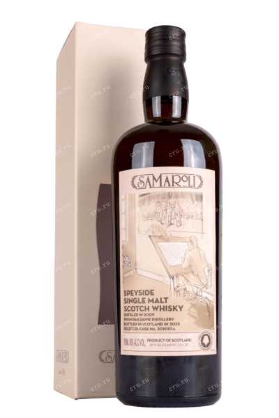 Виски Samaroli Dailuaine gift box  0.7 л