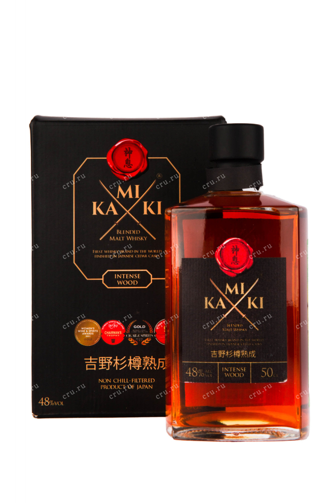 Виски Kamiki Intense with gift box  0.5 л