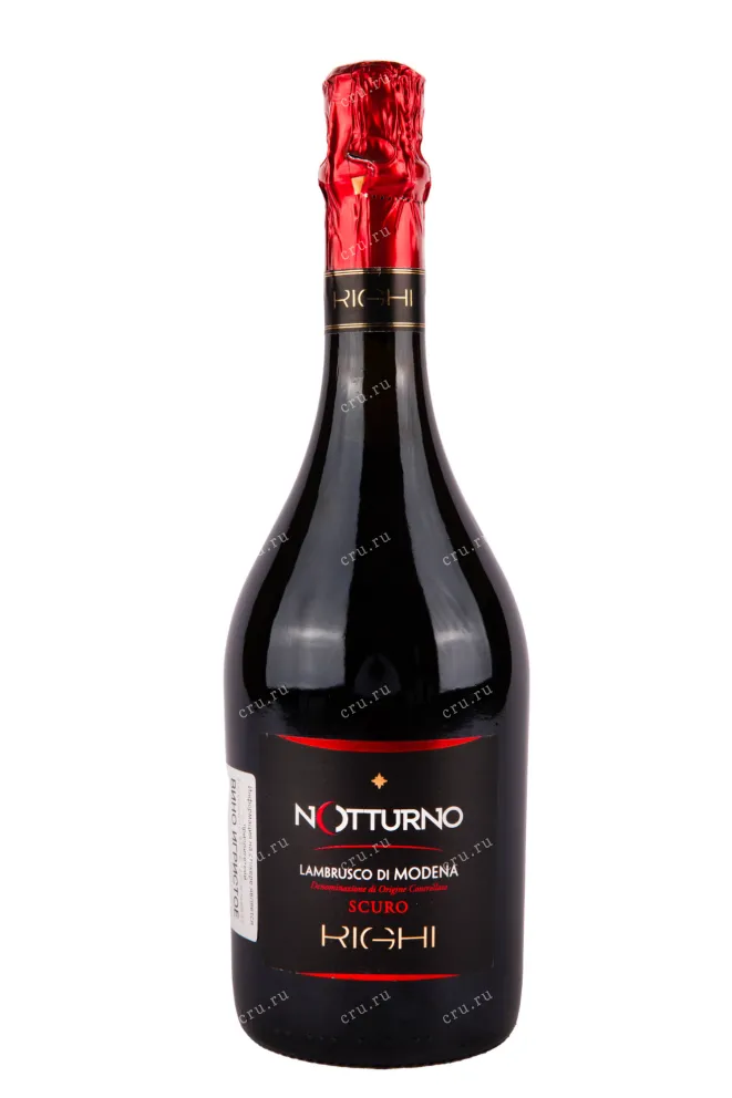 Игристое вино Righi Lambrusco Emilia Notturno Scuro Righi 2022 0.75 л