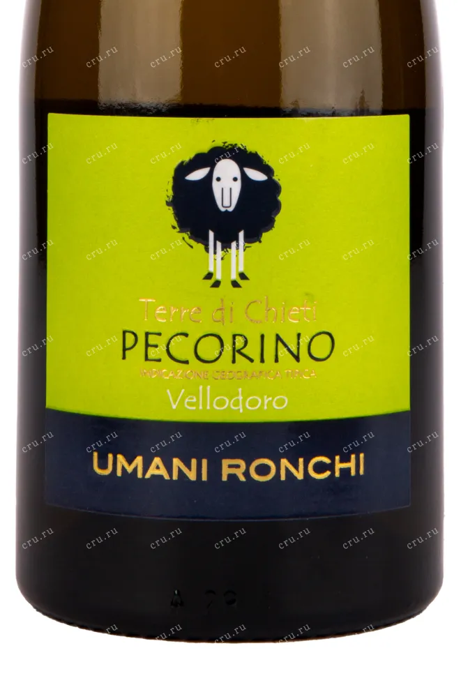 Вино Umani Ronchi Vellodoro Pecorino Terre di Chieti 2022 0.75 л