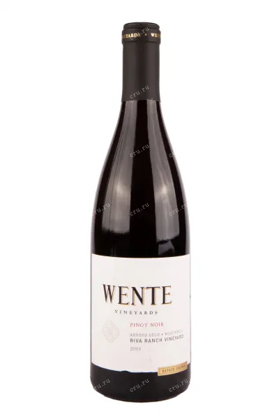 Вино Wente Riva Ranch Pinot Noir 2018 0.75 л