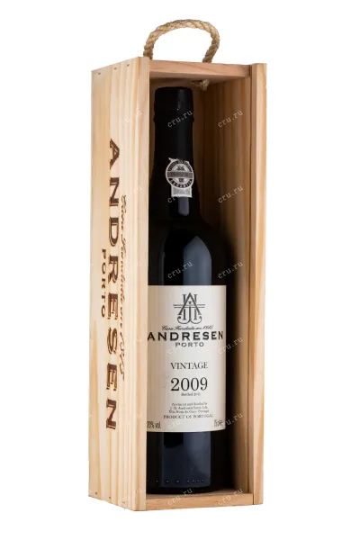 Портвейн Andresen Vintage in gift box 2009 0.75 л