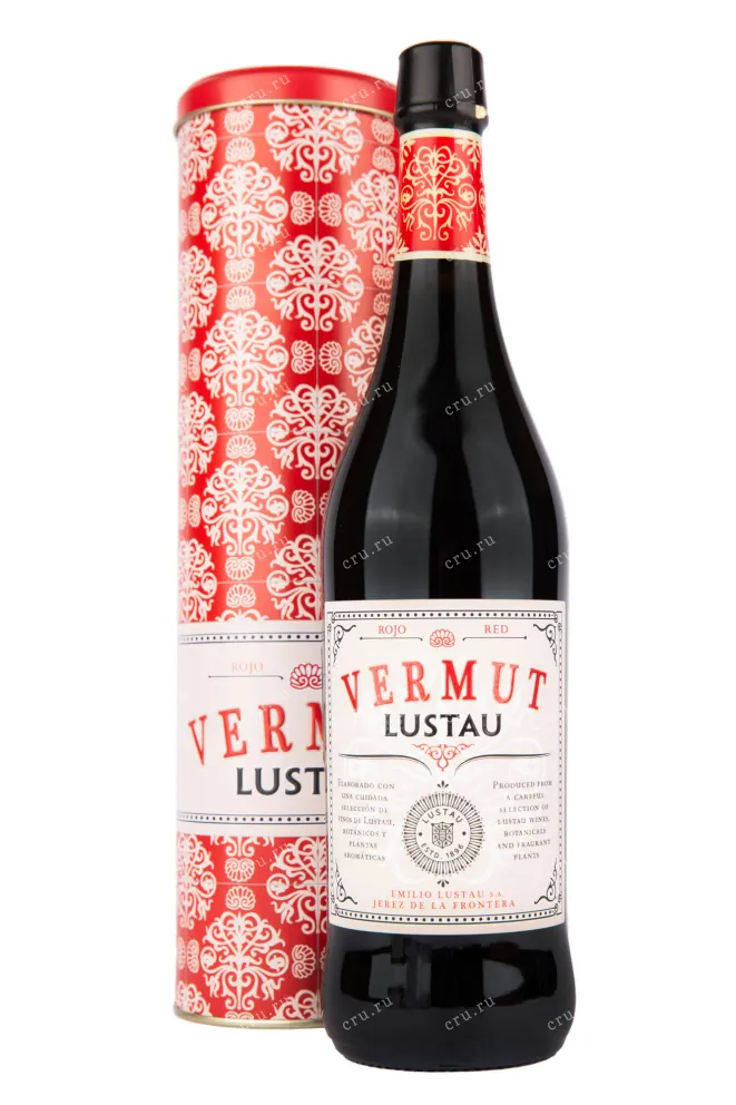 Вермут Lustau Vermut Rojo in tube  0.75 л