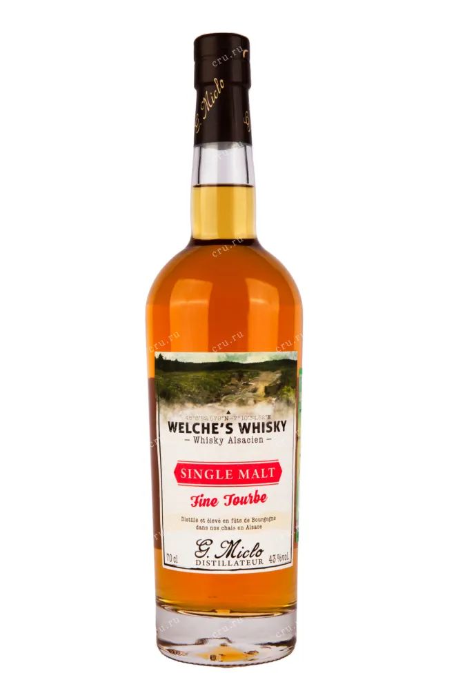 Виски Welche's Distillery G.Miclo Tourbe Fine  0.7 л