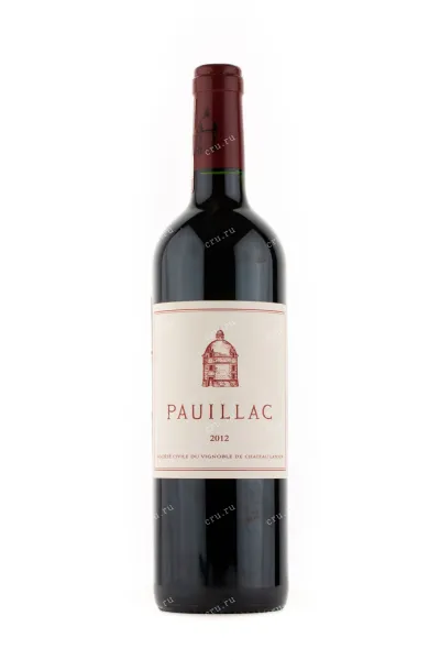 Вино Chateau Latour Le Pauillac de Chateau Latour AOC 2012 0.75 л