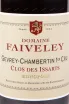 Этикетка вина Gavrey-Chambertin Clos Des Issarts 2018 0.75 л