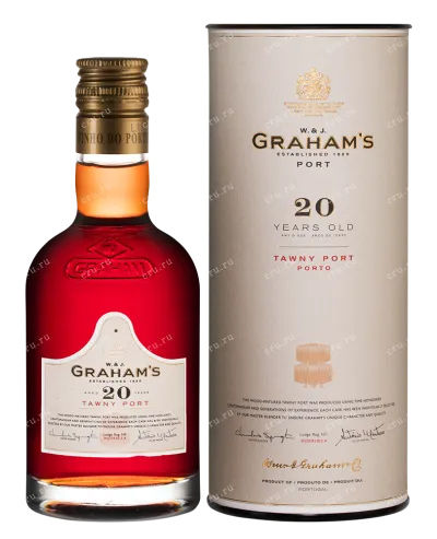 Портвейн Grahams 20 years Tawny  0.2 л