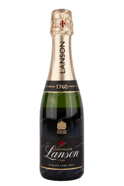 Шампанское Lanson Black Label Brut 2019 0.375 л