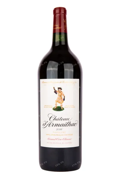 Вино Chateau d'Armailhac Pauillac Grand Cru Classe 2016 1.5 л