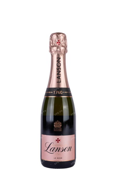 Шампанское Lanson Le Rose Brut 2018 0.375 л